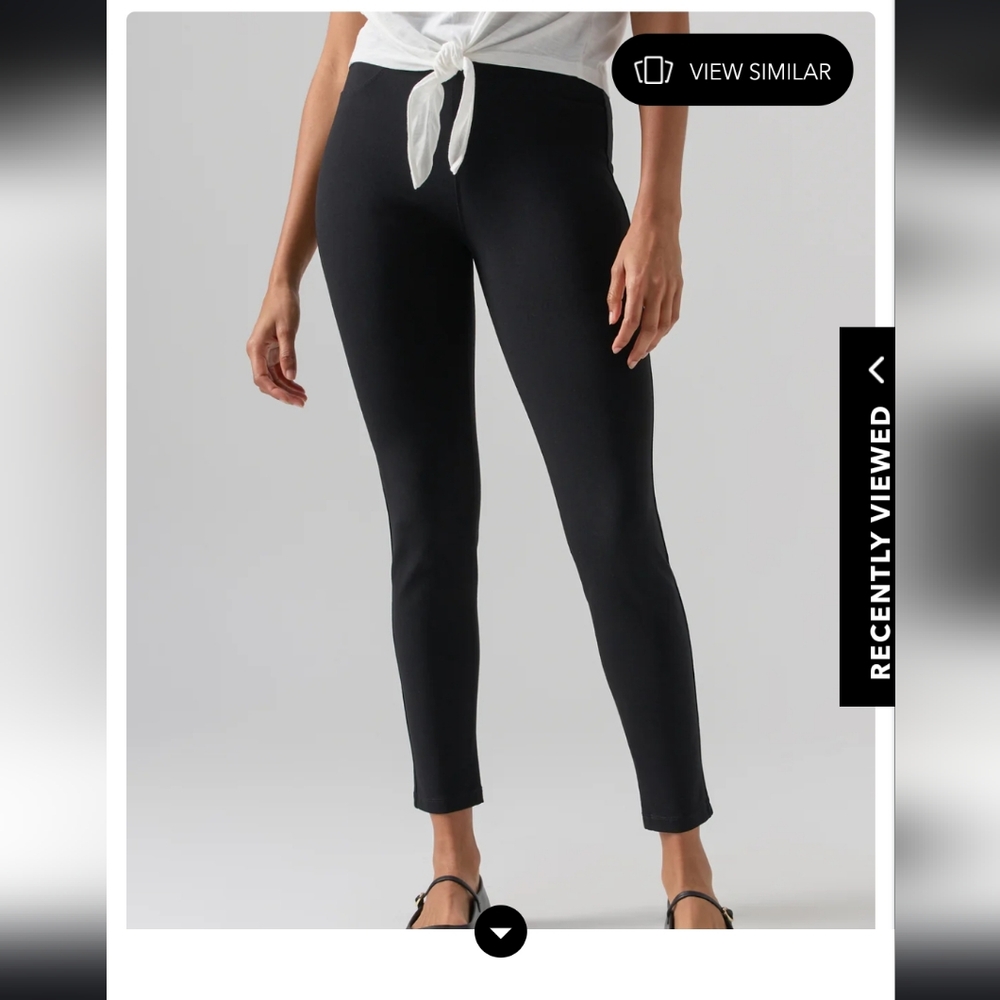 Sanctuary ladies black pants sz small